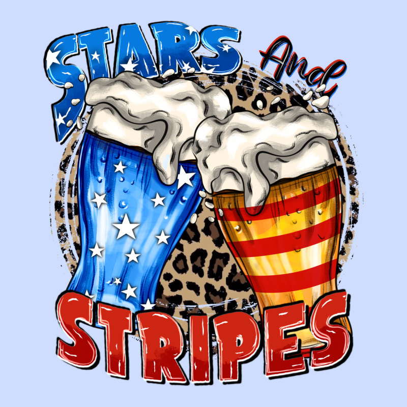 Stars And Stripes Beer Urban Heavy Tee by Zillion Design Studio | Teevron