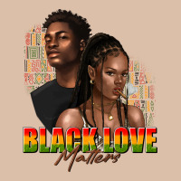 Afro Black Love Matters Urban Heavy Tee | Teevron