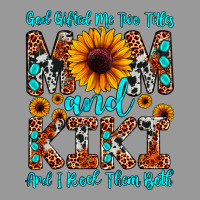 God Gifted Me Two Titles Mom And Kiki And I Rock T Vintage Hoodie | Teevron