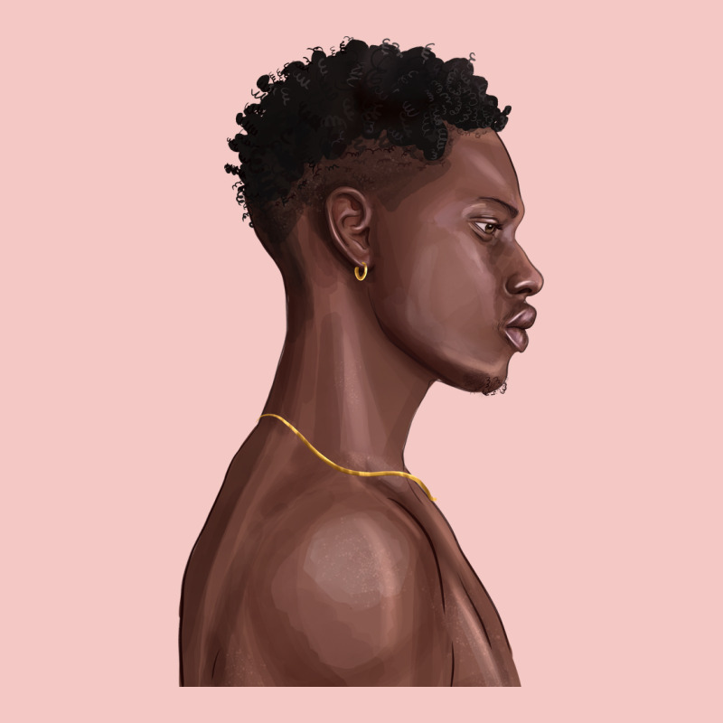 Afro Black Man Urban Heavy Tee by texasbilliewilder | Teevron