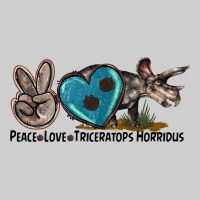 Peace Love Triceratops Horridus Premium Sweatshirt | Teevron
