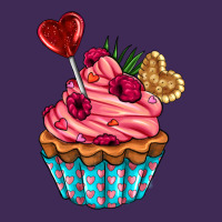 Valentines Day Cupcake Premium Hoodie | Teevron