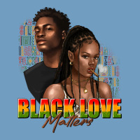 Afro Black Love Matters Urban Heavy Tee | Teevron