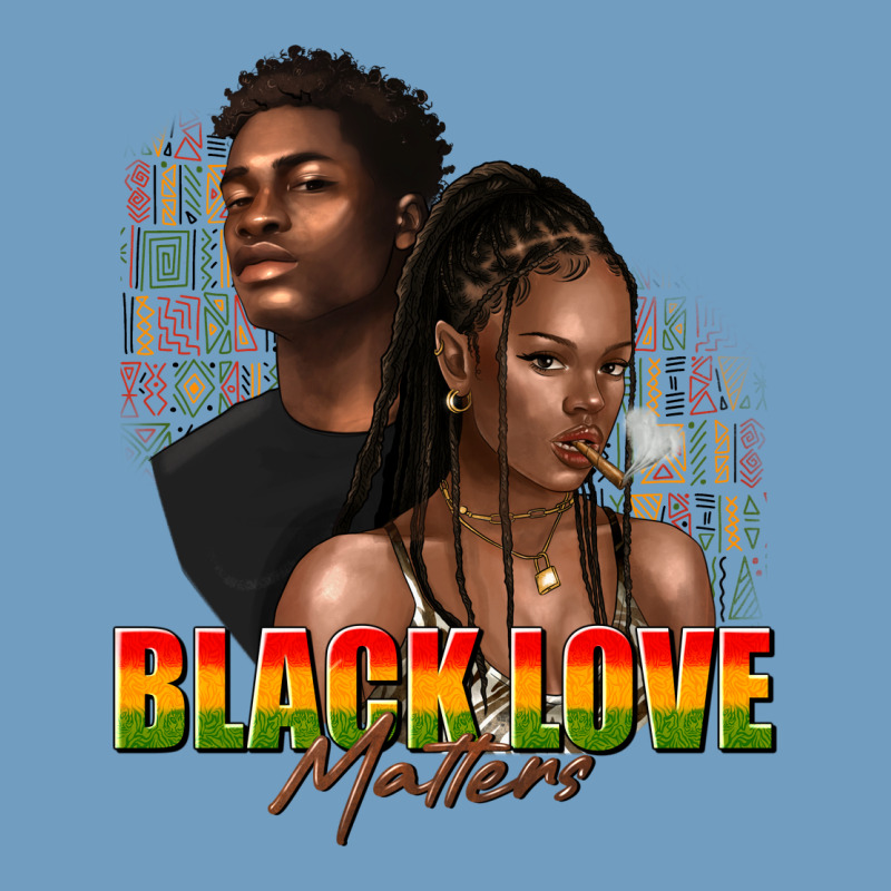 Afro Black Love Matters Urban Heavy Tee by texasbilliewilder | Teevron