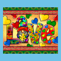 Love Autism Awareness Premium Sweatshirt | Teevron