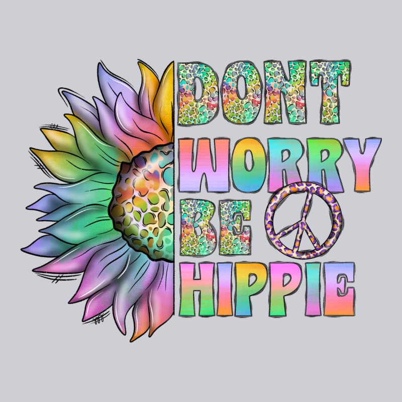 Don't Worry Be Hippie Classic Tee by CowhideDigitalArt | Teevron