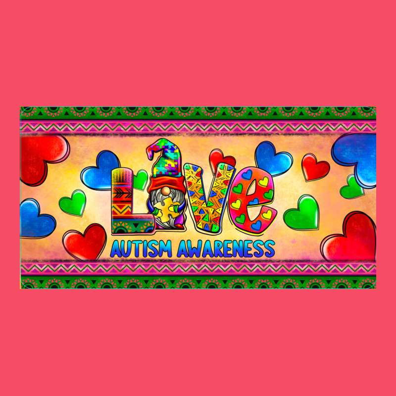 Love Autism Awareness License Plate Template Premium Sweatshirt by BarkalooDesign | Teevron