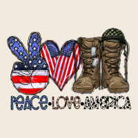 Peace Love America Zipper Hoodie | Teevron