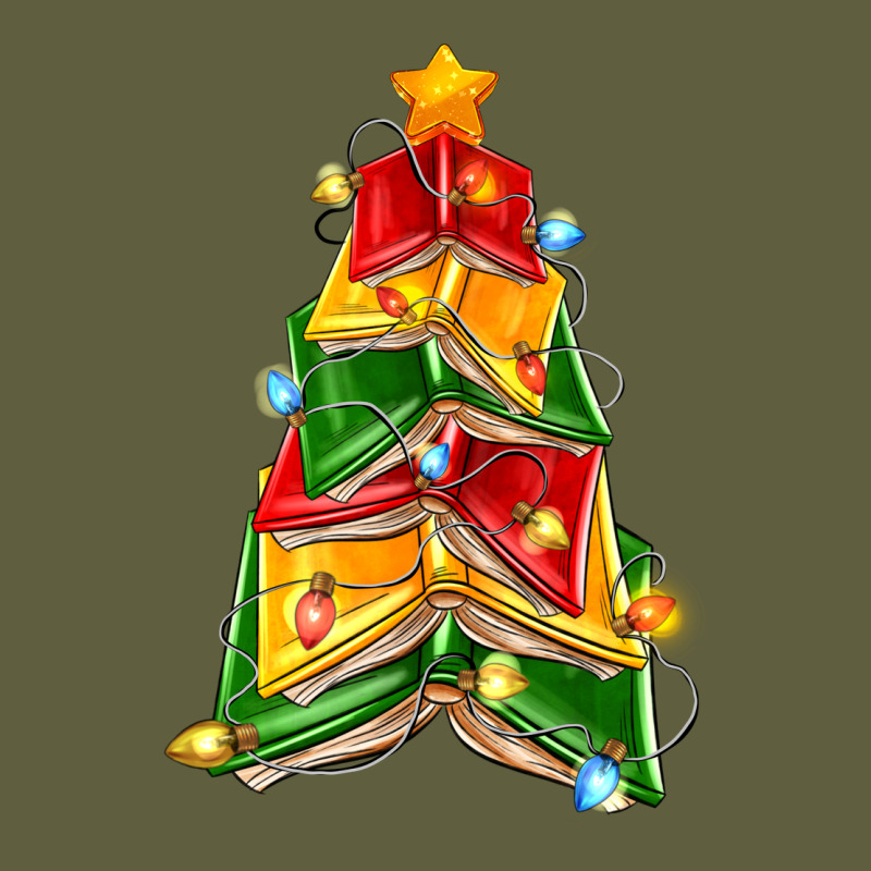 Christmas Book Tree Vintage Tee by Zillion Design Studio | Teevron
