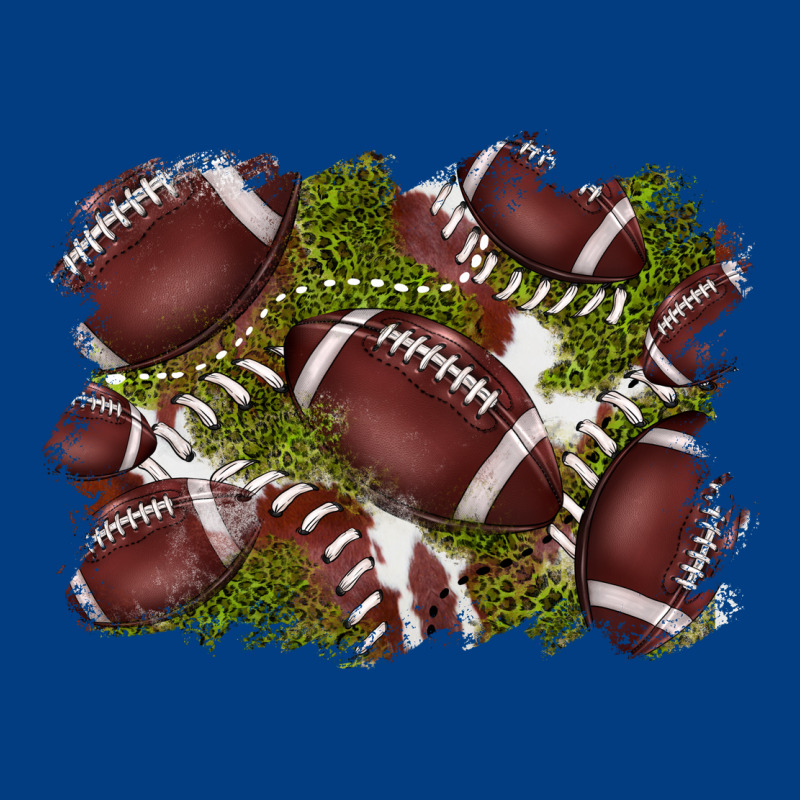 Football Background Premium Sweatshirt by BarkalooDesign | Teevron