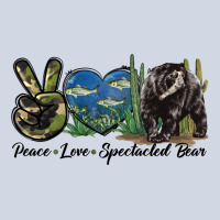 Peace Love Spectacled Bear Premium Sweatshirt | Teevron