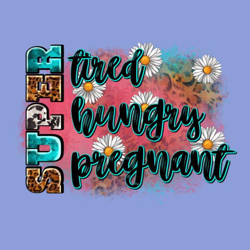 Super Tired Super Hungry Super Pregnant Long Sleeve Tee by Zillion Design Studio | Teevron