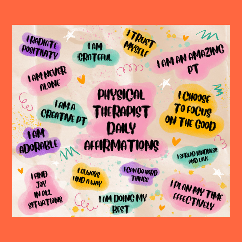 Physical Therapist Daily Affirmations Premium Hoodie by MaliasSmallBusiness | Teevron