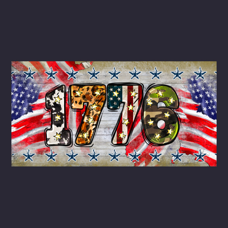 1776 4th Of July License Plate Vintage Tee by BarkalooDesign | Teevron