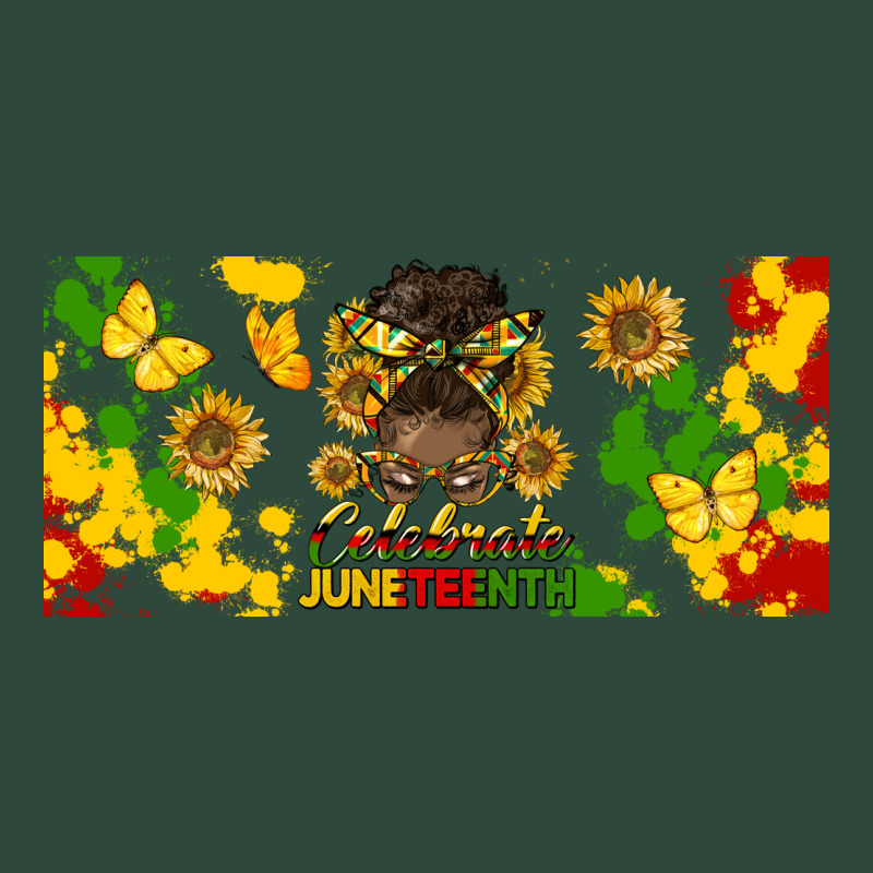 Celebrate Juneteenth Libbey Glass Zipper Hoodie by HRA Design Shop | Teevron
