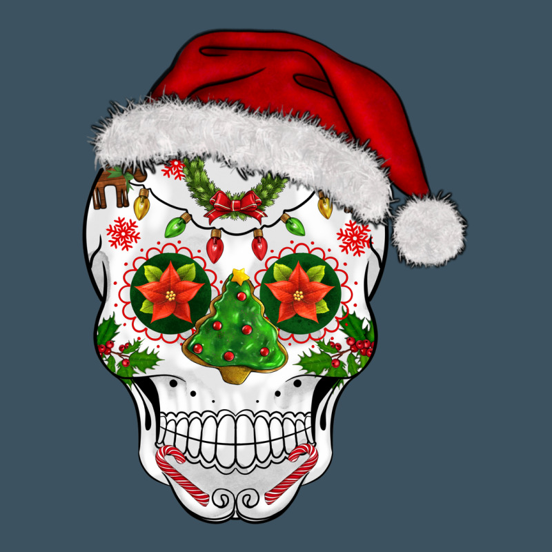 Sugar Skull  Christmas Urban Heavy Tee by BarkalooDesign | Teevron