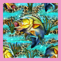 Lake Fish And Reeds With Leopard Seamless Pattern Bbs Urban Hoodie | Teevron