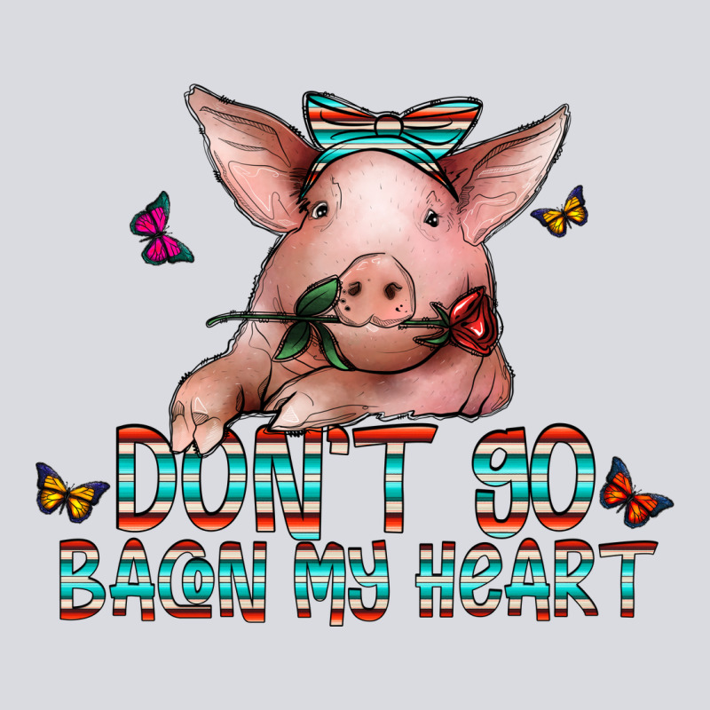 Don't Go Bacon My Heart Zipper Hoodie by CowhideDigitalArt | Teevron