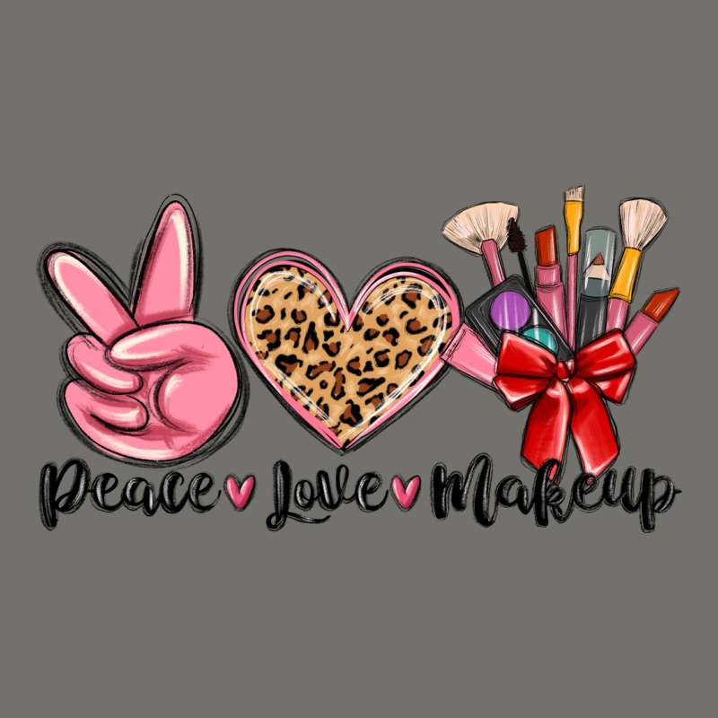 Peace Love Makeup Premium Hoodie by MaliasSmallBusiness | Teevron