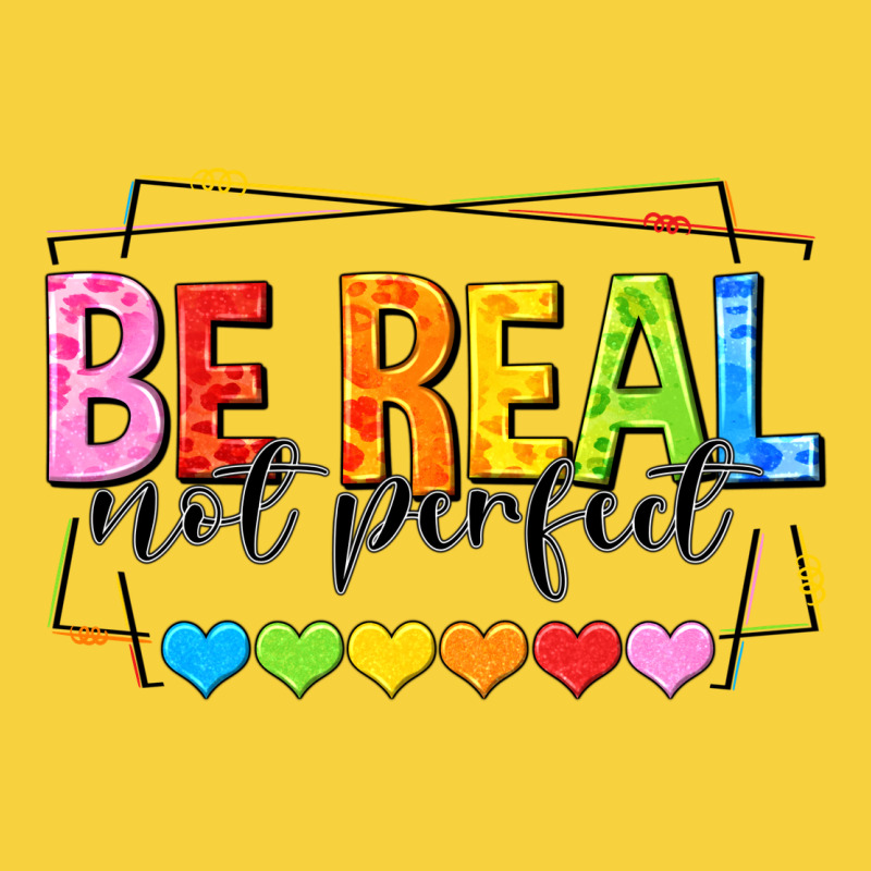 Be Real Not Perfect Premium Sweatshirt by NancyCooperArtShop | Teevron