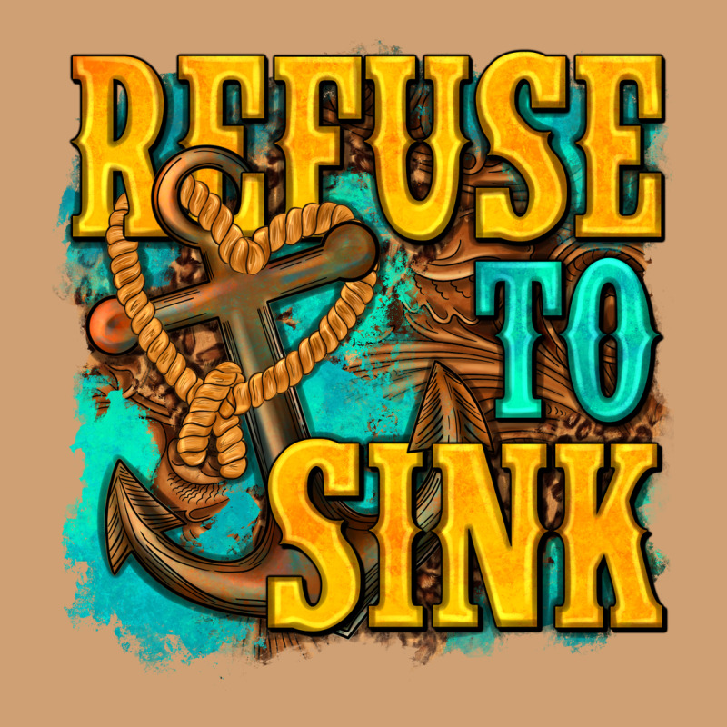 Refuse To Sink Western Vintage Tee by texasbilliewilder | Teevron