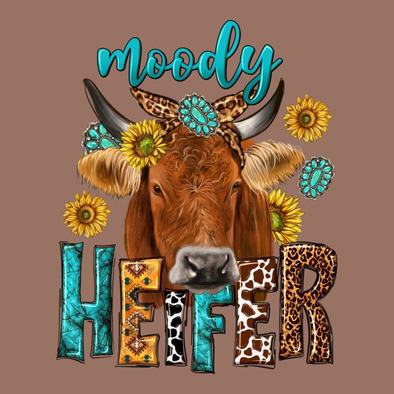 Moody Cow Premium Hoodie by NancyCooperArtShop | Teevron
