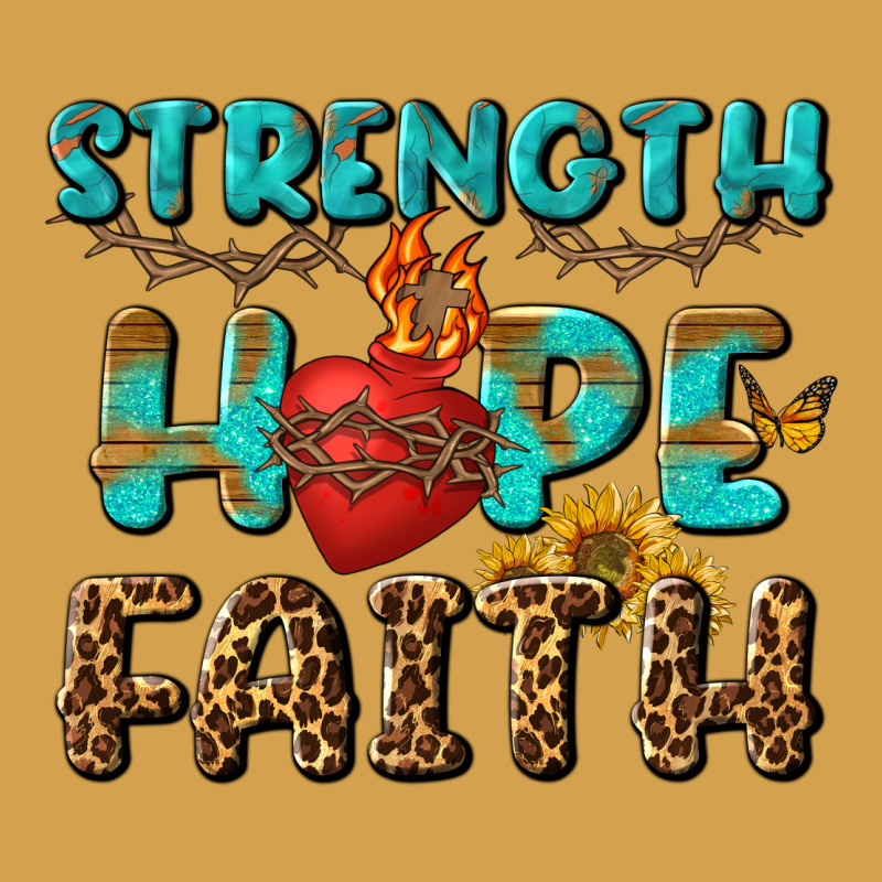 Strength Hope Faith Urban Hoodie by BundleAndBundleShop | Teevron