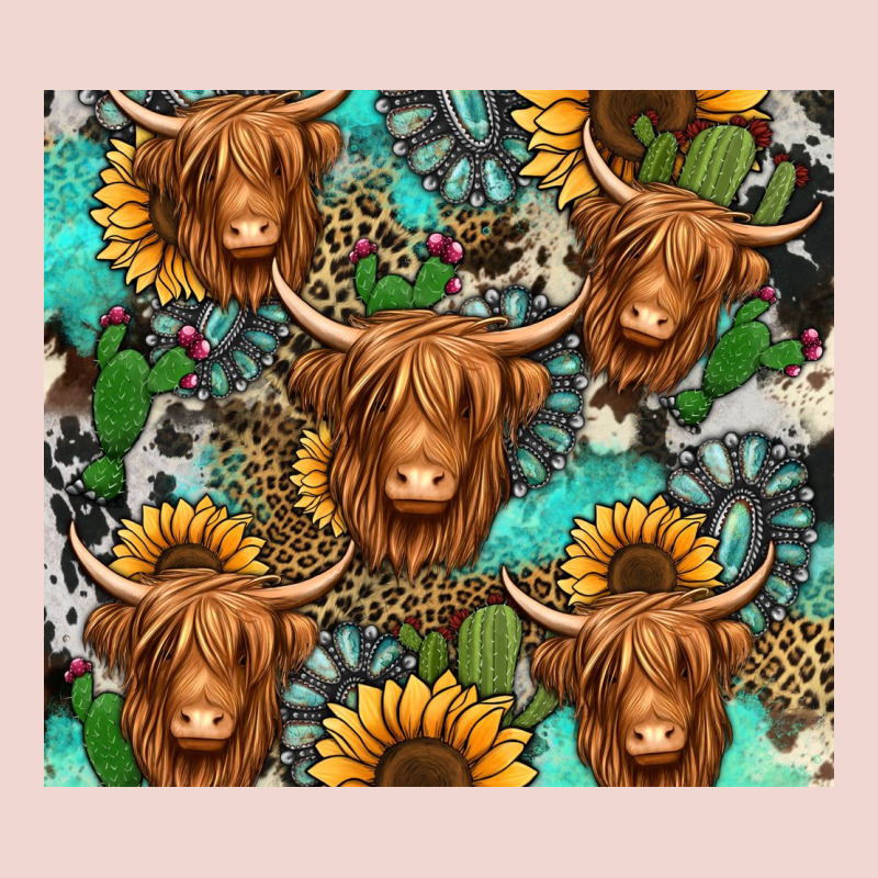 Long Haired Shaggy Cow Western Premium Sweatshirt by Jasminsmagicworld | Teevron