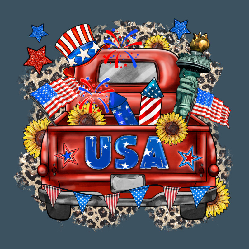 Usa Truck Urban Heavy Tee by Zillion Design Studio | Teevron