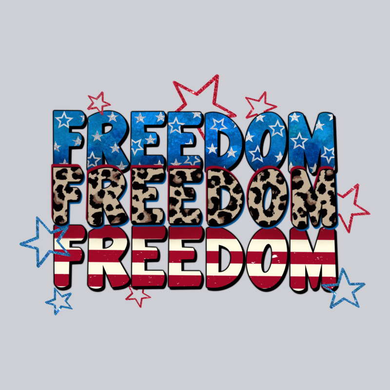 Freedom Freedom Freedom 4th Of July Classic Tee by CowGirlArtShop | Teevron