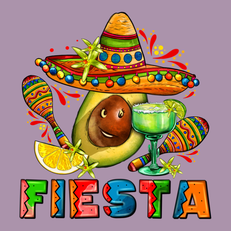 Fıesta With Avocado And Sombrero Heavyweight Hoodie by AdoDesignShop | Teevron