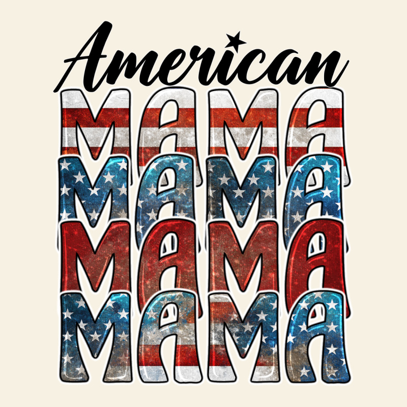 American Mama Vintage Tee by BarkalooDesign | Teevron