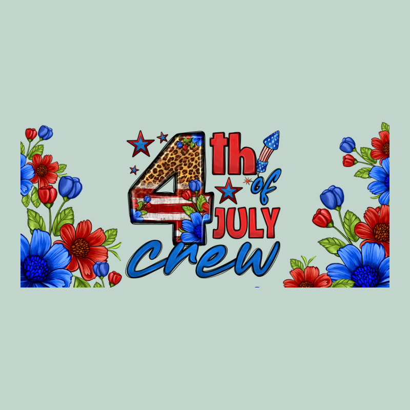 Floral 4th Of July Crew 16oz Libbey Cup Zipper Hoodie by HRA Design Shop | Teevron