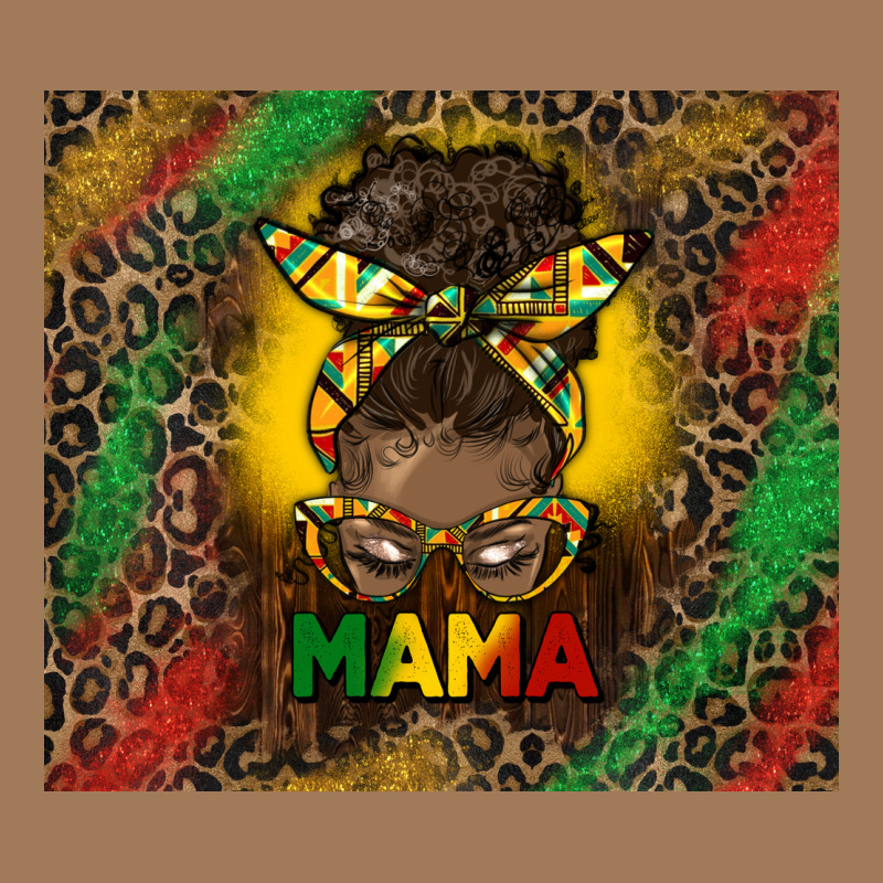 Juneteenth Afro Bun Mama Tumbler Classic Tee by HRA Design Shop | Teevron