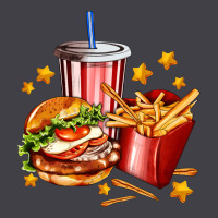 Hamburger Potatoes And Coke Heavyweight Hoodie | Teevron