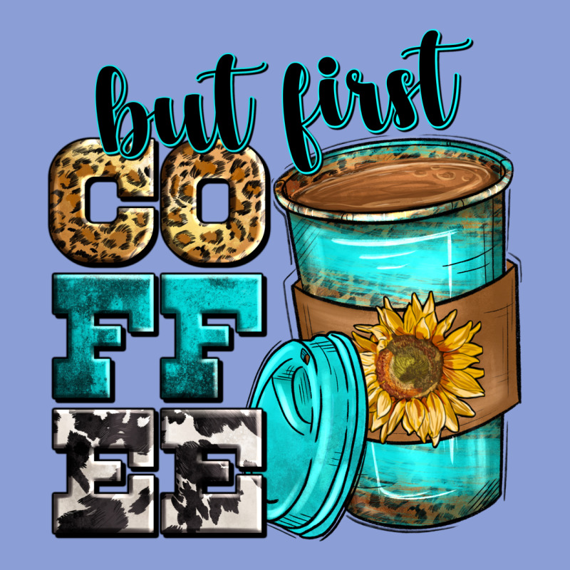But First Coffee Long Sleeve Tee by Zillion Design Studio | Teevron