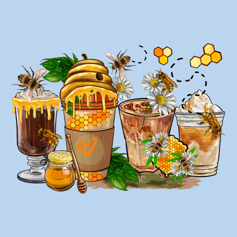 Honey Bee Coffee Cups Classic Tee by FaDigitalArtStudio | Teevron