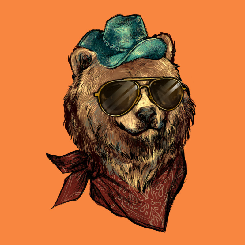 Bear Cowboy Premium Sweatshirt by NancyCooperArtShop | Teevron