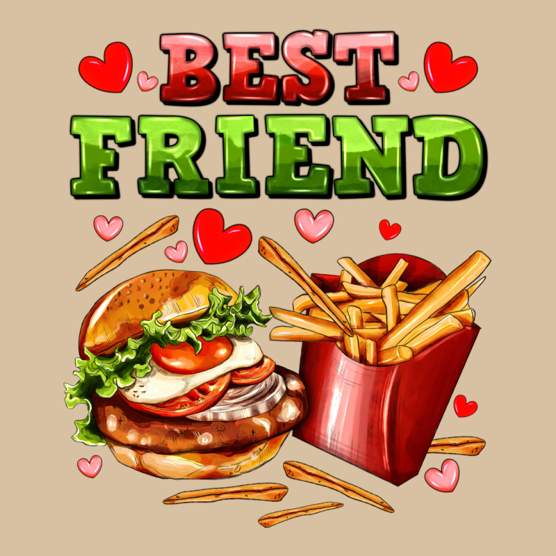 Best Friend Hamburger Potatoes Heavyweight Hoodie by AdoDesignShop | Teevron