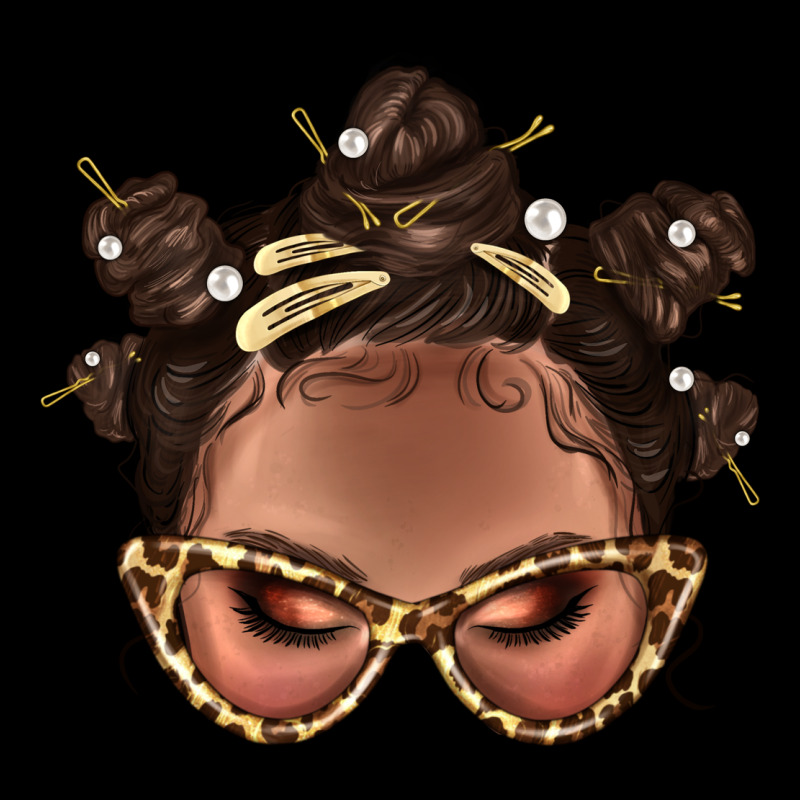 Afro Bantu Knots Hairstyles Messy Bun With Clasp Bbs  2 Urban Hoodie by BundleAndBundleShop | Teevron