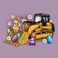 Easter Bulldozer Bunny Egg Leopard Heavyweight Hoodie | Teevron