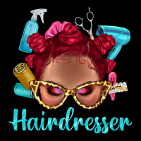 Afro Bantu Knots Red Hairdresser With Leopard Glasses Bbs Urban Hoodie | Teevron