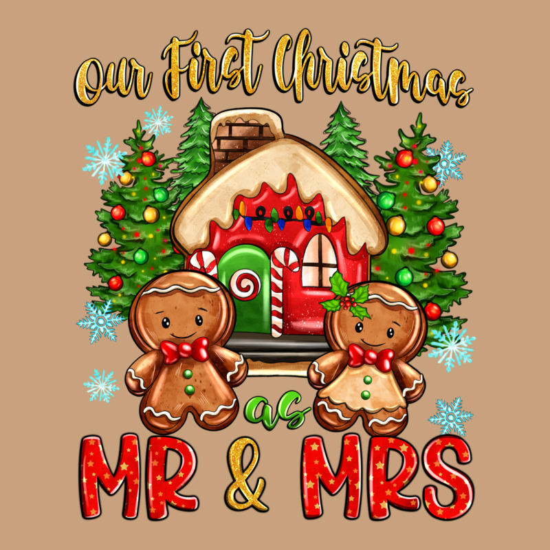 Our First Christmas As Mr And Mrs Vintage Tee by Zillion Design Studio | Teevron
