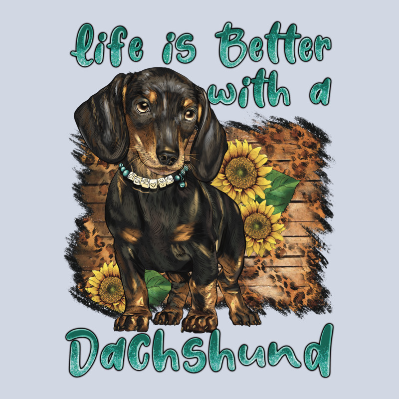 Life Is Better With A Dachshund Premium Sweatshirt by BarkalooDesign | Teevron