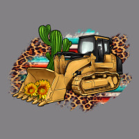 Bulldozer Leopard Cactus Sunflower Heavyweight Hoodie | Teevron