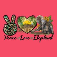 Peace Love Elephant Premium Sweatshirt | Teevron