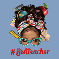 Afro Messy Bun Best Teacher With Leopard Glasses Bbs Urban Hoodie | Teevron