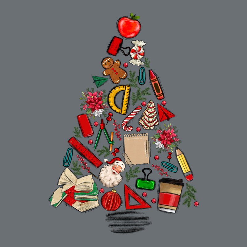 Teacher Christmas Tree Premium Hoodie by MaliasSmallBusiness | Teevron