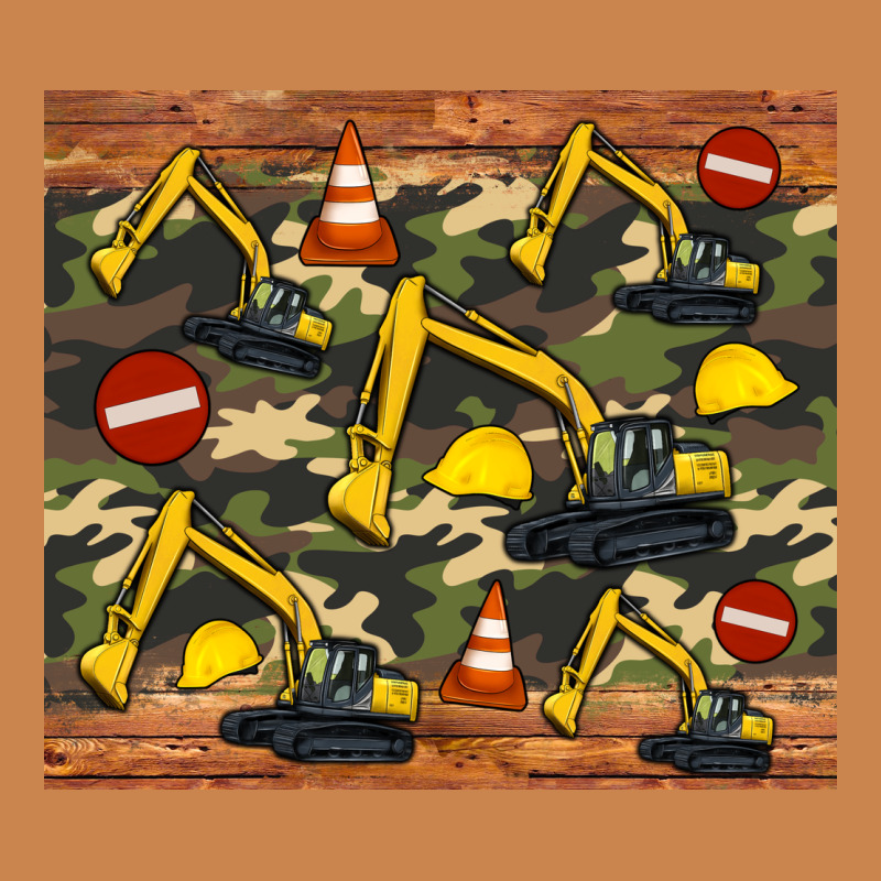 Excavator Camouflage Heavyweight Hoodie by Artiststas | Teevron