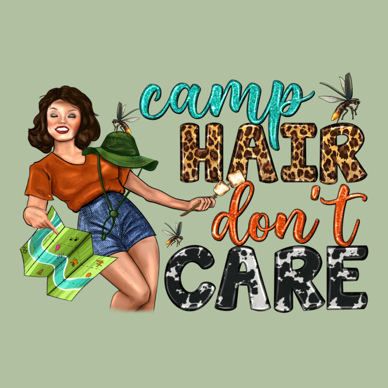 Camp Hair Don't Care Urban Hoodie by BundleAndBundleShop | Teevron